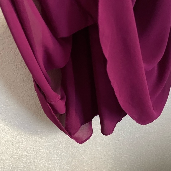 Lost April Sleeveless Mini Dress S Maroon - Picture 5 of 9